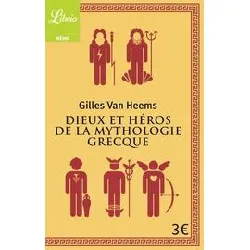 livre dieux et héros de la mythologie grecque