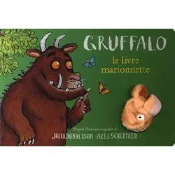 livre gruffalo - le marionnette