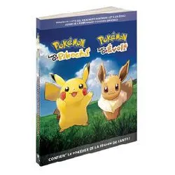 livre guide pokemon - let's go pikachu & let's go evoli - edition standard - version française