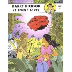 livre harry dickson - tome 8 - le temple de fer