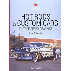 livre hot rods / custom cars: vintage speed graphics - trilingue