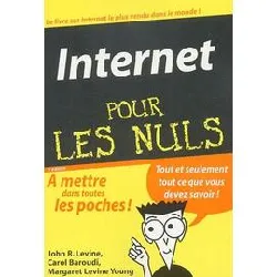 livre internet pour les nuls en poche