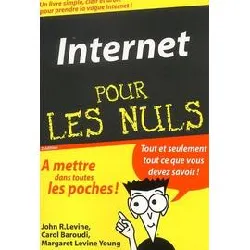 livre internet pour les nuls en poche