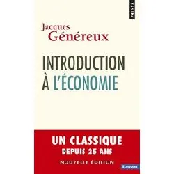 livre introduction à l'économie