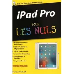 livre ipad pro poche pour les nuls