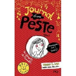 livre journal d'une peste tome 2 - amoureuse, moi ? jamais !