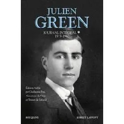 livre julien green - journal intégral, 1919 - 1940