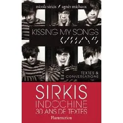 livre kissing my songs - textes & conversations