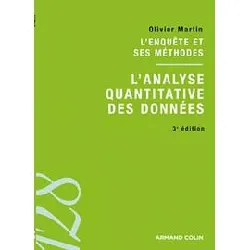 livre l'analyse quantitative des données