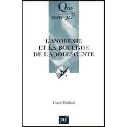 livre l'anorexie et la boulimie de l'adolescente (4ed) qsj 2603