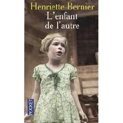 livre l'enfant de l'autre