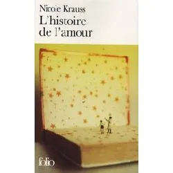 livre l'histoire de l'amour