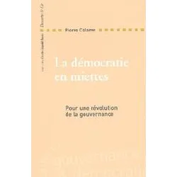 livre la democratie en miettes