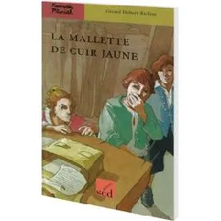 livre la mallette de cuir jaune - francais pluriel - roman