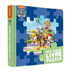 livre la pat' patrouille - mon grand puzzle (éd. 2024)