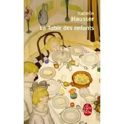 livre la table des enfants