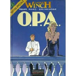 livre largo winch tome 3 'o.p.a'