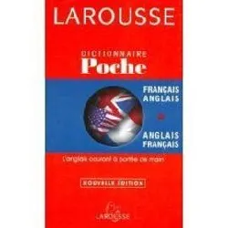 livre larousse dictionnaire de poche, francais - anglais, anglais - francais