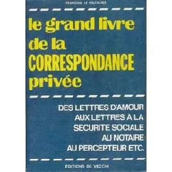 livre le grand de la correspondance privée