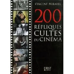 livre le petit de - 200 répliques cultes du cinéma ne