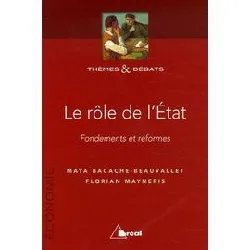 livre le rôle de l'état