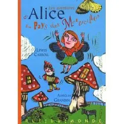 livre les aventures d'alice au pays des merveilles