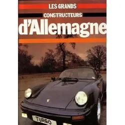 livre les grands constructeurs d'allemagne