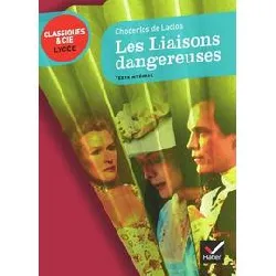 livre les liaisons dangereuses