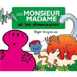 livre les monsieur madame à travers les âges - les dinosaures