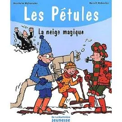 livre les pétules tome 7 : la neige magique