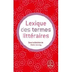 livre lexique des termes littéraires