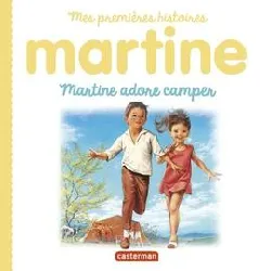 livre martine adore camper