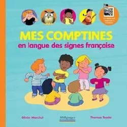 livre mes comptines en langue des signes française