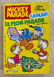 livre mickey parade n° 55 - le pion parade