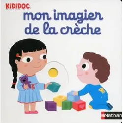 livre mon imagier animé la crèche