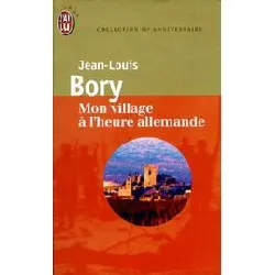 livre mon village à l'heure allemande