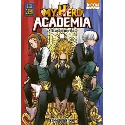 livre my hero academia - tome 39