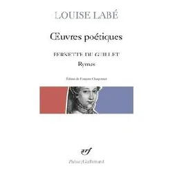 livre oeuvres poétiques