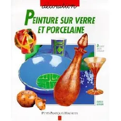 livre peinture sur verre et porcelaine