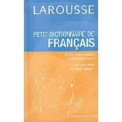 livre petit dictionnaire de français