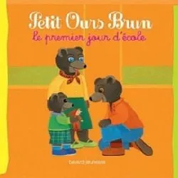 livre petit ours brun le premier jour d'école