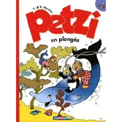 livre petzi tome 9 - petzi en plongée