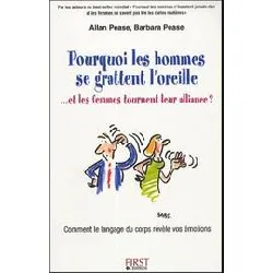 livre pourquoi les hommes se grattent l'oreille ... et les femmes tournent leur alliance ?