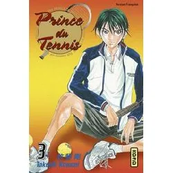 livre prince du tennis - tome 3