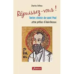 livre réjouissez - vous