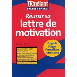 livre réussir sa lettre de motivation