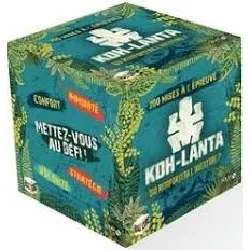 livre roll'cube koh - lanta - 200 mises à l'épreuve