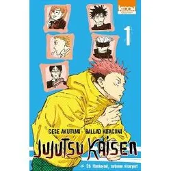 livre roman jujutsu kaisen t01