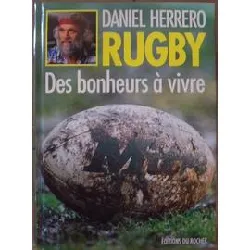 livre rugby des bonheurs à vivre