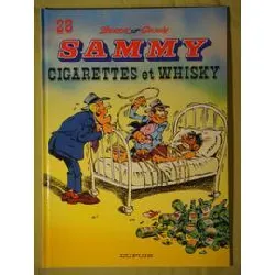 livre sammy tome 28 - cigarettes et whisky